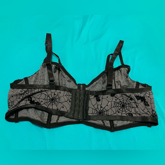 Torrid unlined Halloween underwire bralette - Picture 2 of 3
